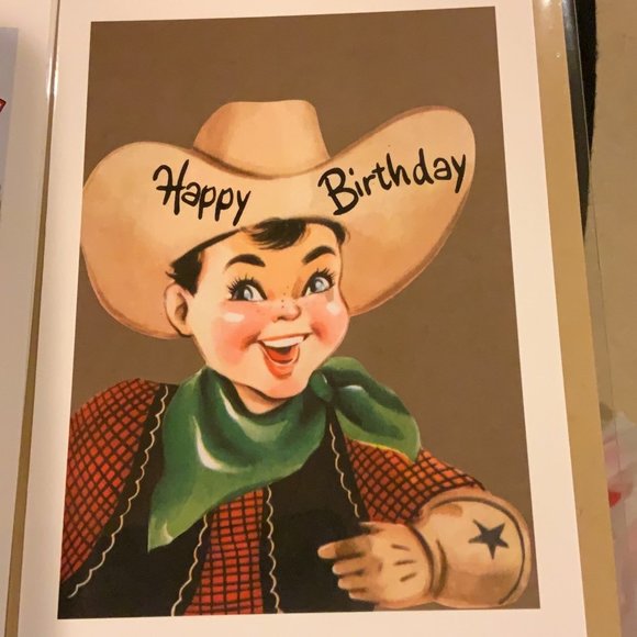 Vintage Look - New Stock - Made in USA - Lot of 7 - Happy Birthday, Get Well, +1 - Picture 5 of 11